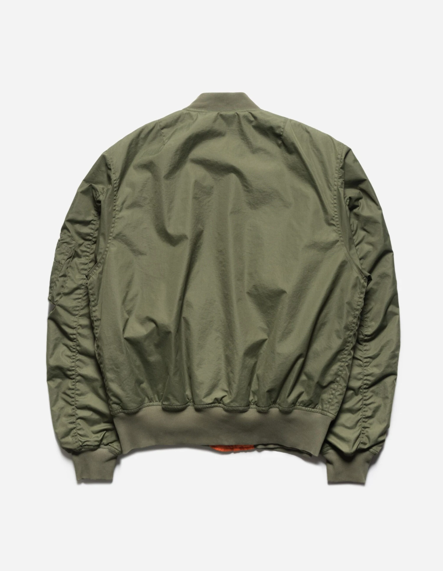 Maharishi 5056 Monk MA-1 Flight Jacket Olive 7 Maharishi 5056 Monk MA-1 Flight Jacket Olive - Image 7