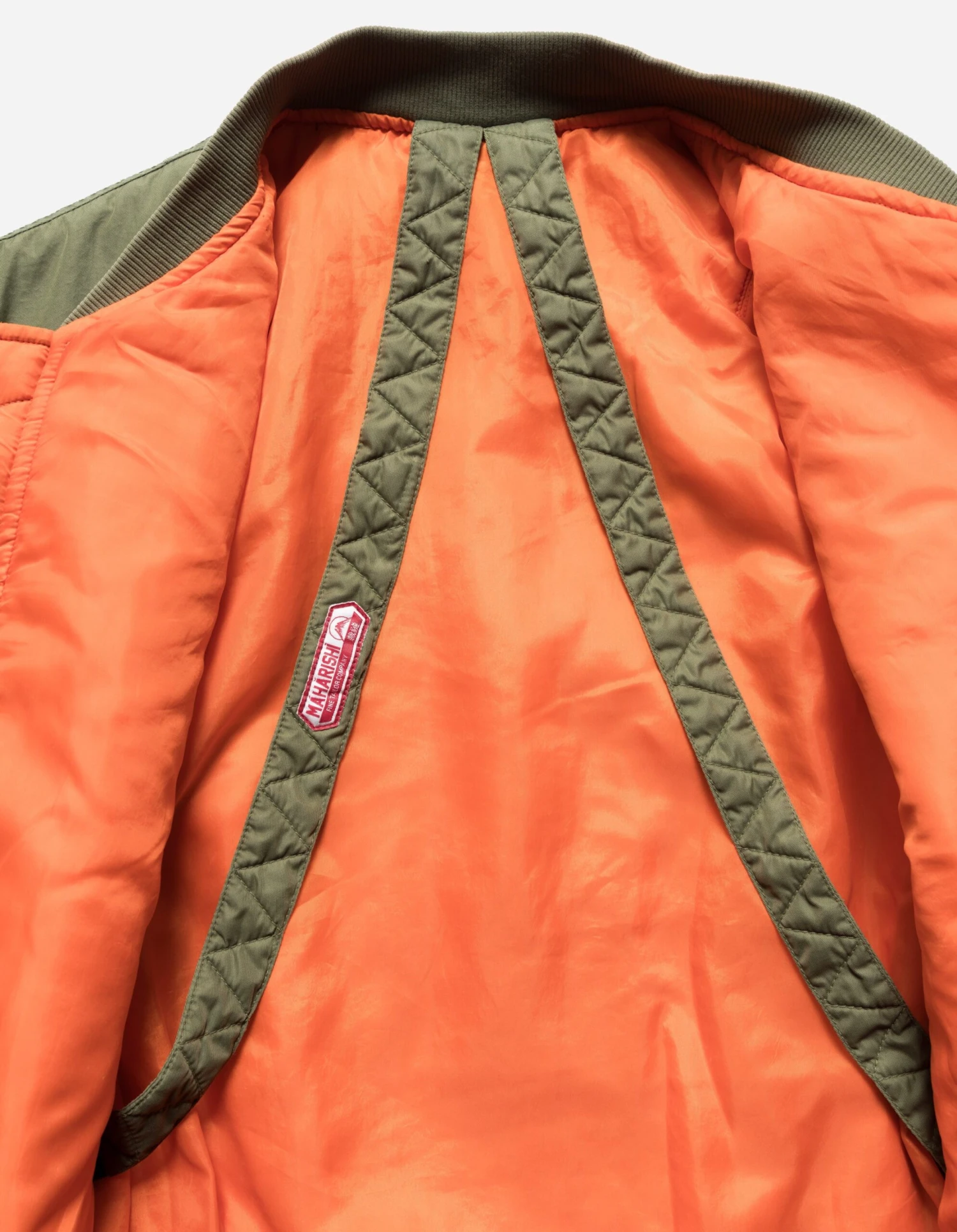 Maharishi 5056 Monk MA-1 Flight Jacket Olive 13 Maharishi 5056 Monk MA-1 Flight Jacket Olive - Image 13