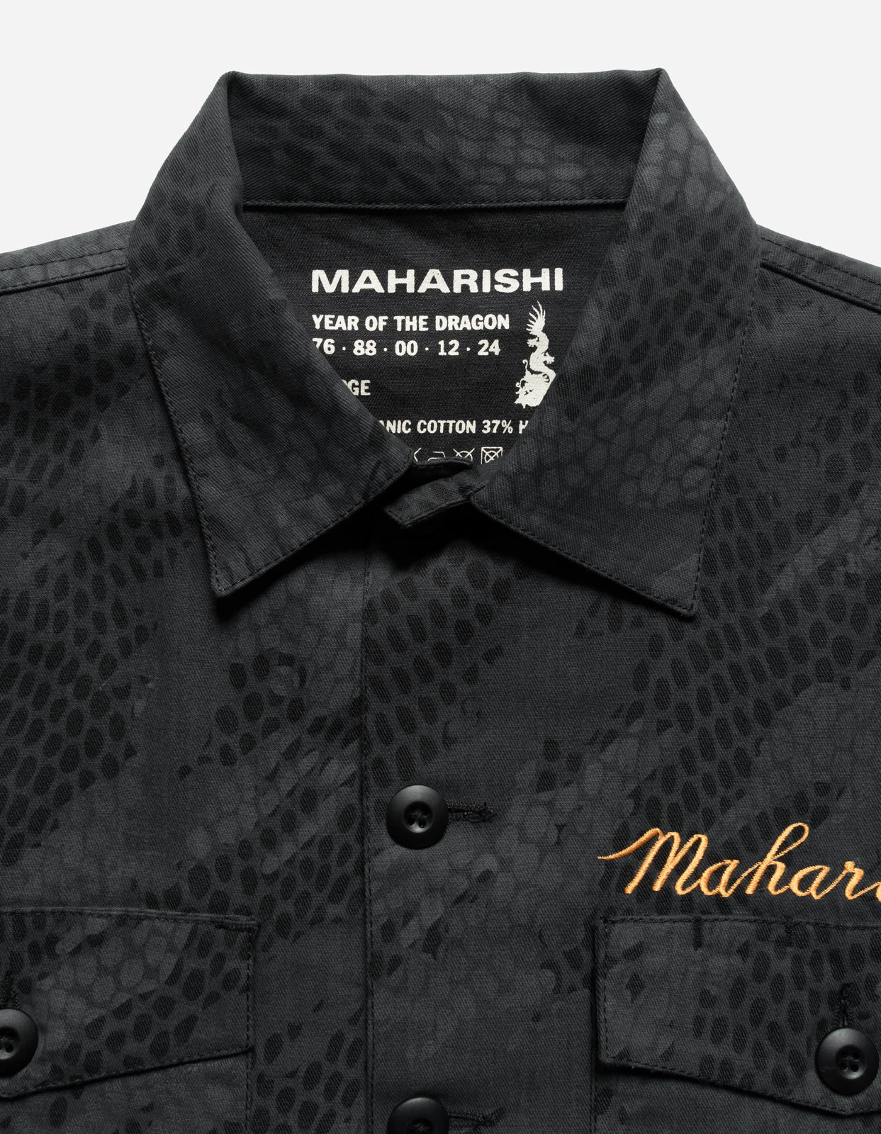 Maharishi 5062 Original Dragon Camo Overshirt Subdued Night 11 Maharishi 5062 Original Dragon Camo Overshirt Subdued Night - Image 11