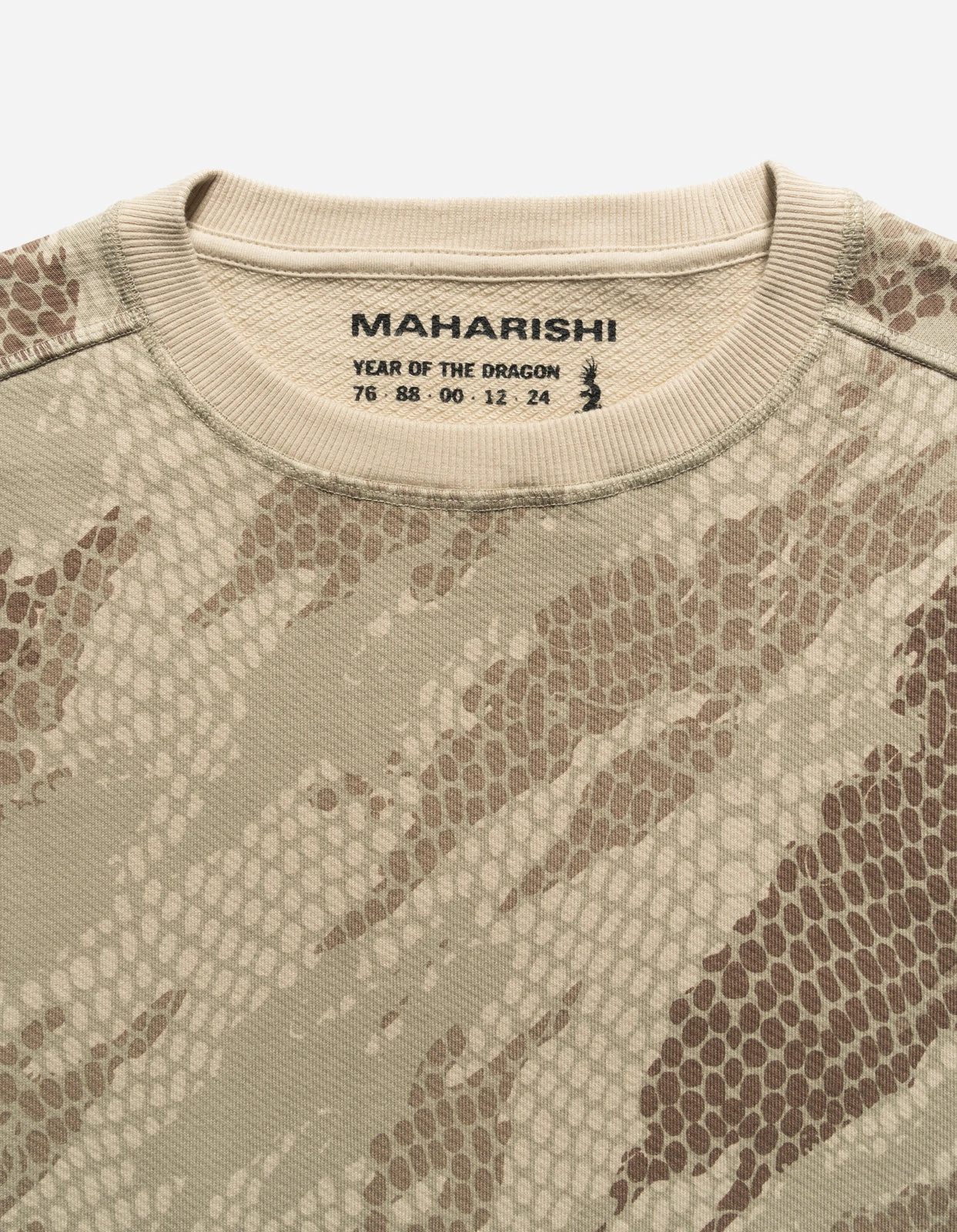 Maharishi 5067 Organic Camo Crew Sweat Desert 10 Maharishi 5067 Organic Camo Crew Sweat Desert - Image 10
