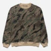 Maharishi 5067 Organic Camo Crew Sweat Woodland