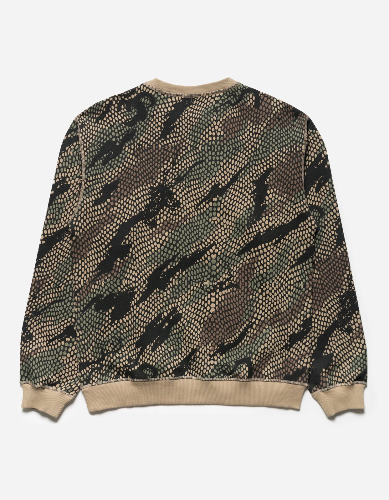 Maharishi 5067 Organic Camo Crew Sweat Woodland 7 Maharishi 5067 Organic Camo Crew Sweat Woodland - Image 7