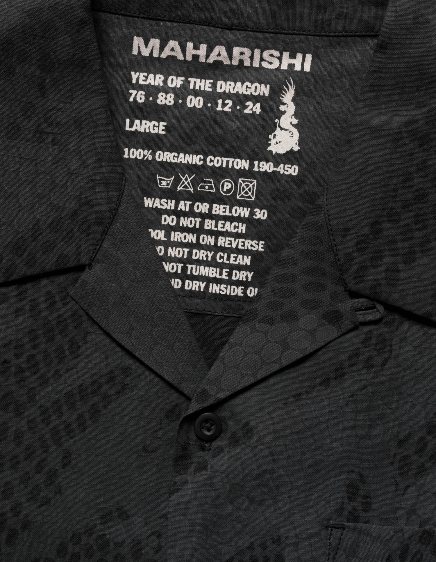 Maharishi 5071 Camo Hemp Summer Shirt Subdued Night 8 Maharishi 5071 Camo Hemp Summer Shirt Subdued Night - Image 8