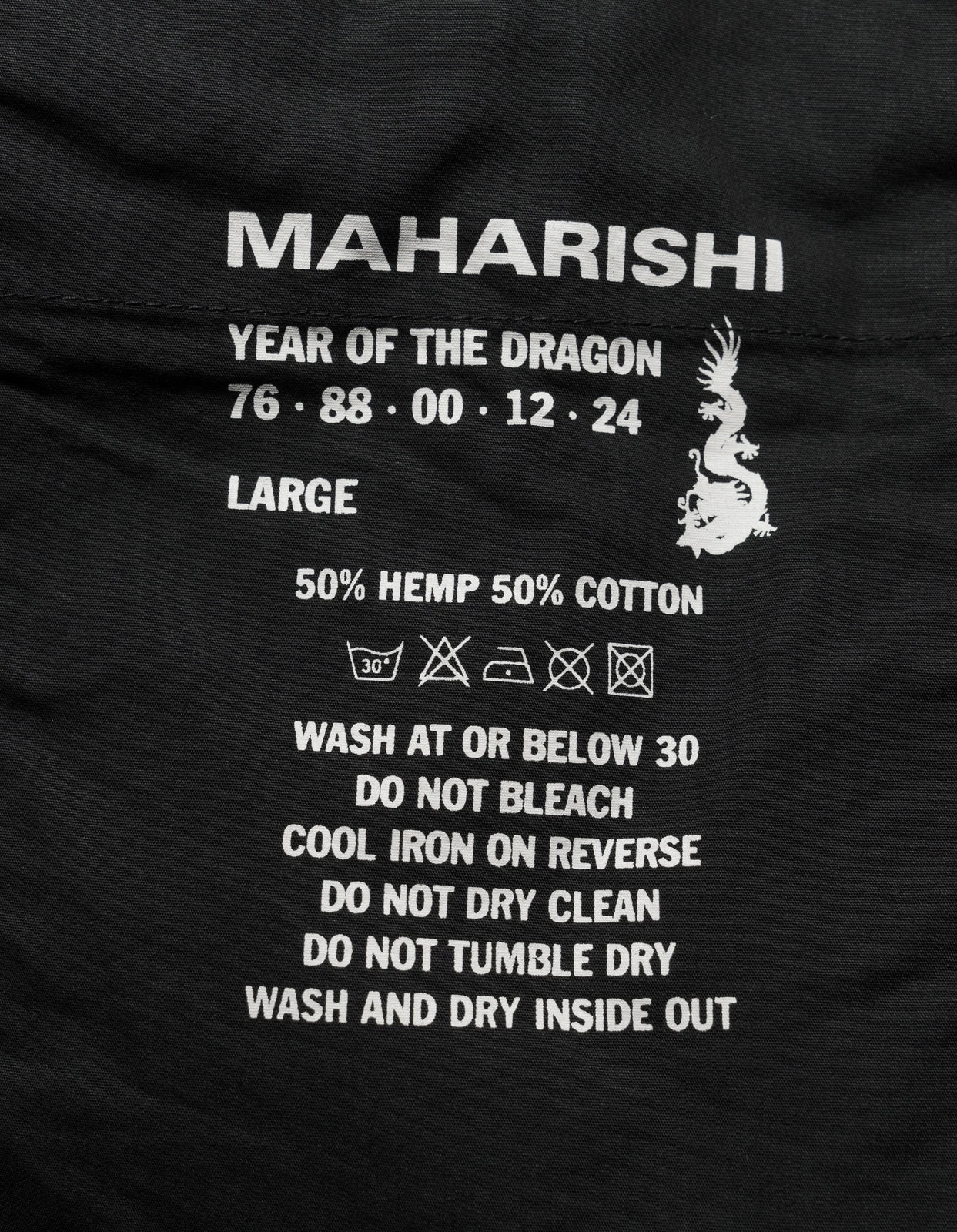 Maharishi 5072 Camo Hemp Loose Track Shorts Subdued Night 5 Maharishi 5072 Camo Hemp Loose Track Shorts Subdued Night - Image 5