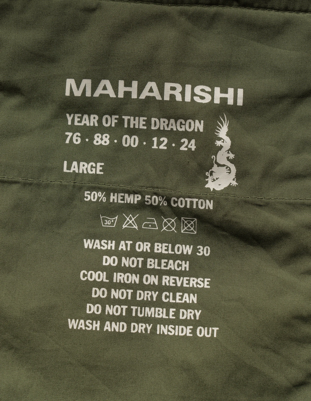 Maharishi 5072 Camo Hemp Loose Track Shorts Woodland 10 Maharishi 5072 Camo Hemp Loose Track Shorts Woodland - Image 10