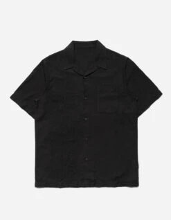 Maharishi 5078 Dragon Bamboo Hemp Shirt Black