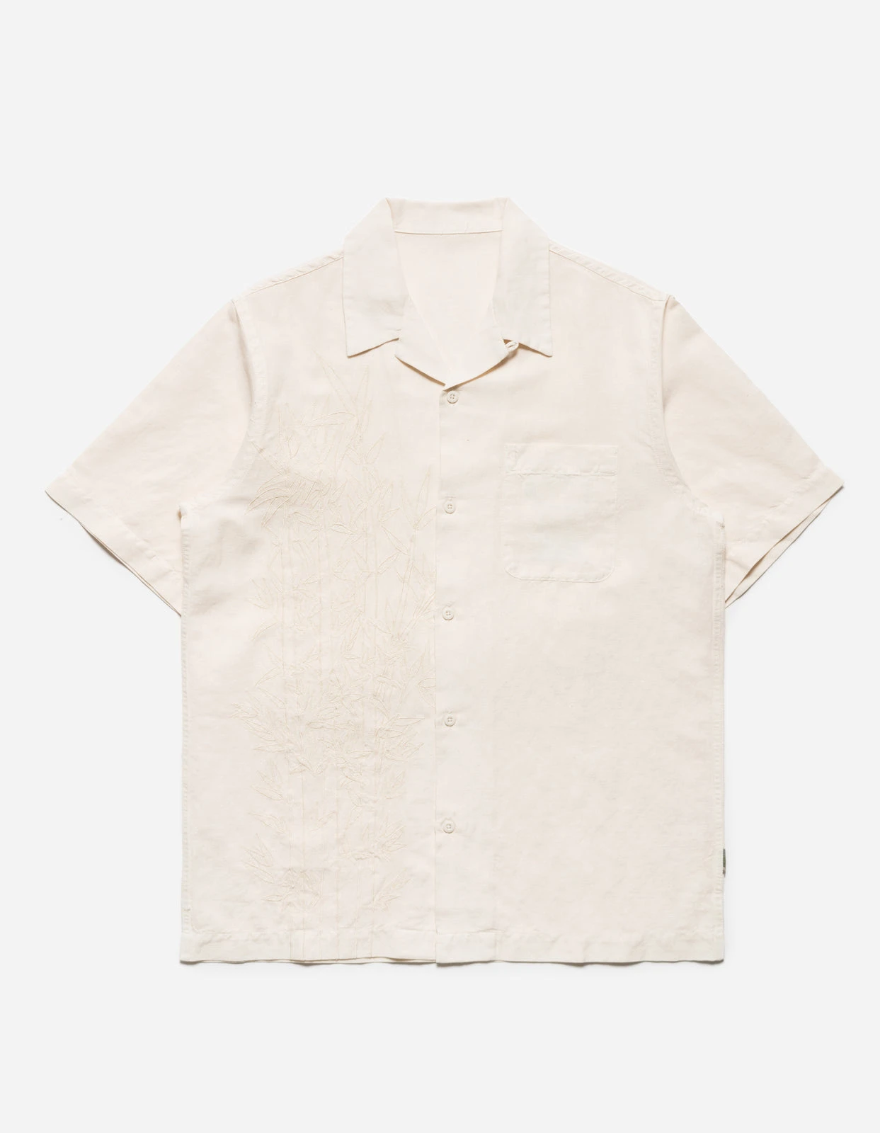 Maharishi 5078 Dragon Bamboo Hemp Shirt Ecru 1 Maharishi 5078 Dragon Bamboo Hemp Shirt Ecru