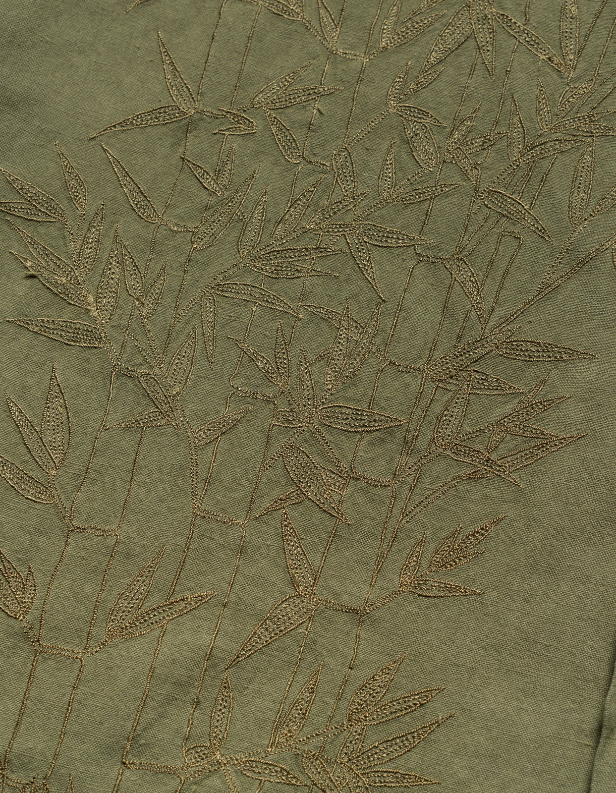 Maharishi 5078 Dragon Bamboo Hemp Shirt Olive OG-107F 9 Maharishi 5078 Dragon Bamboo Hemp Shirt Olive OG-107F - Image 9