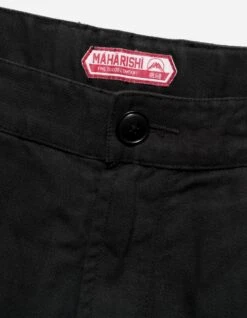 Maharishi 5083 Loose Chino Black -Maharishi Shop ss24 5083 black 30