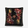 Maharishi 5087 Original Dragon Cushion Black