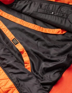 Maharishi 5096 Take Tora MA1 Flight Jacket Blaze Orange 27 Maharishi 5096 Take Tora MA1 Flight Jacket Blaze Orange -Maharishi Shop ss24 5096 blaze orange 46 Green