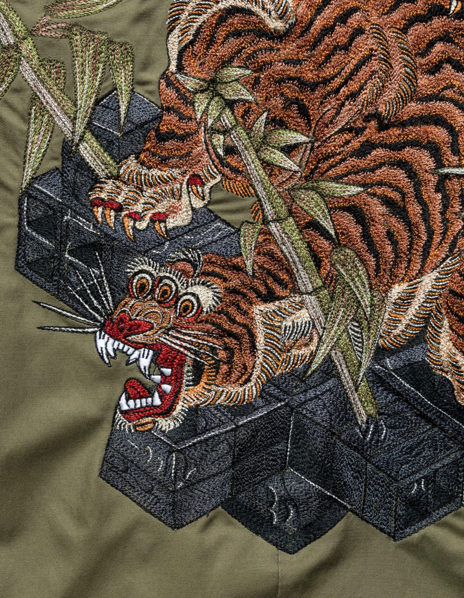 Maharishi 5098 Take Tora Loose Snopants Olive OG-107F 12 Maharishi 5098 Take Tora Loose Snopants Olive OG-107F - Image 12