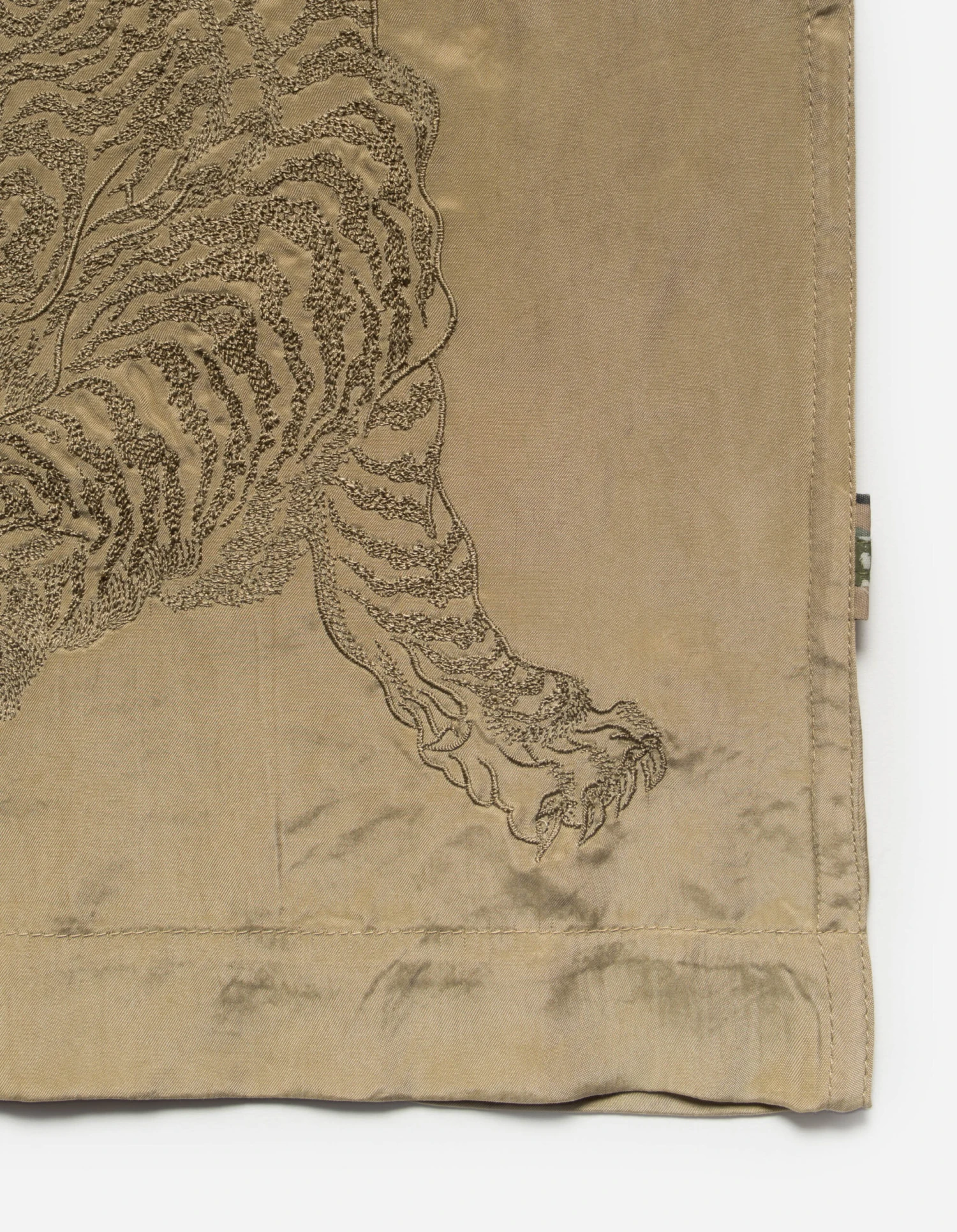 Maharishi 5100 Take Tora Summer Shirt Bamboo Green 8 Maharishi 5100 Take Tora Summer Shirt Bamboo Green - Image 8