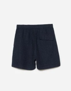Maharishi 5114 Noragi Loose Asym Track Shorts Indigo -Maharishi Shop ss24 5114 indigo 20