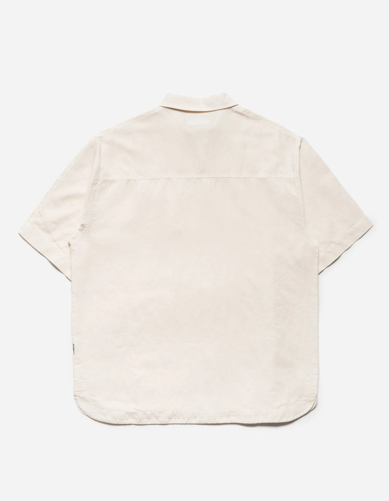 Maharishi 5120 Hemp Asym Monk Shirt Ecru 8 Maharishi 5120 Hemp Asym Monk Shirt Ecru - Image 8