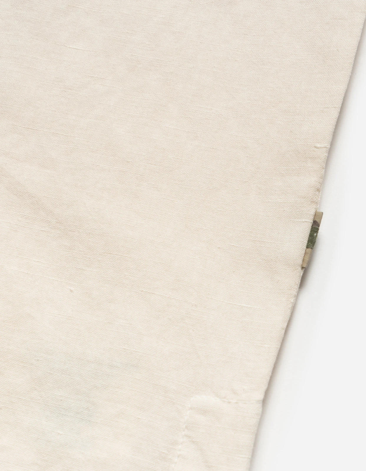 Maharishi 5120 Hemp Asym Monk Shirt Ecru 14 Maharishi 5120 Hemp Asym Monk Shirt Ecru - Image 14