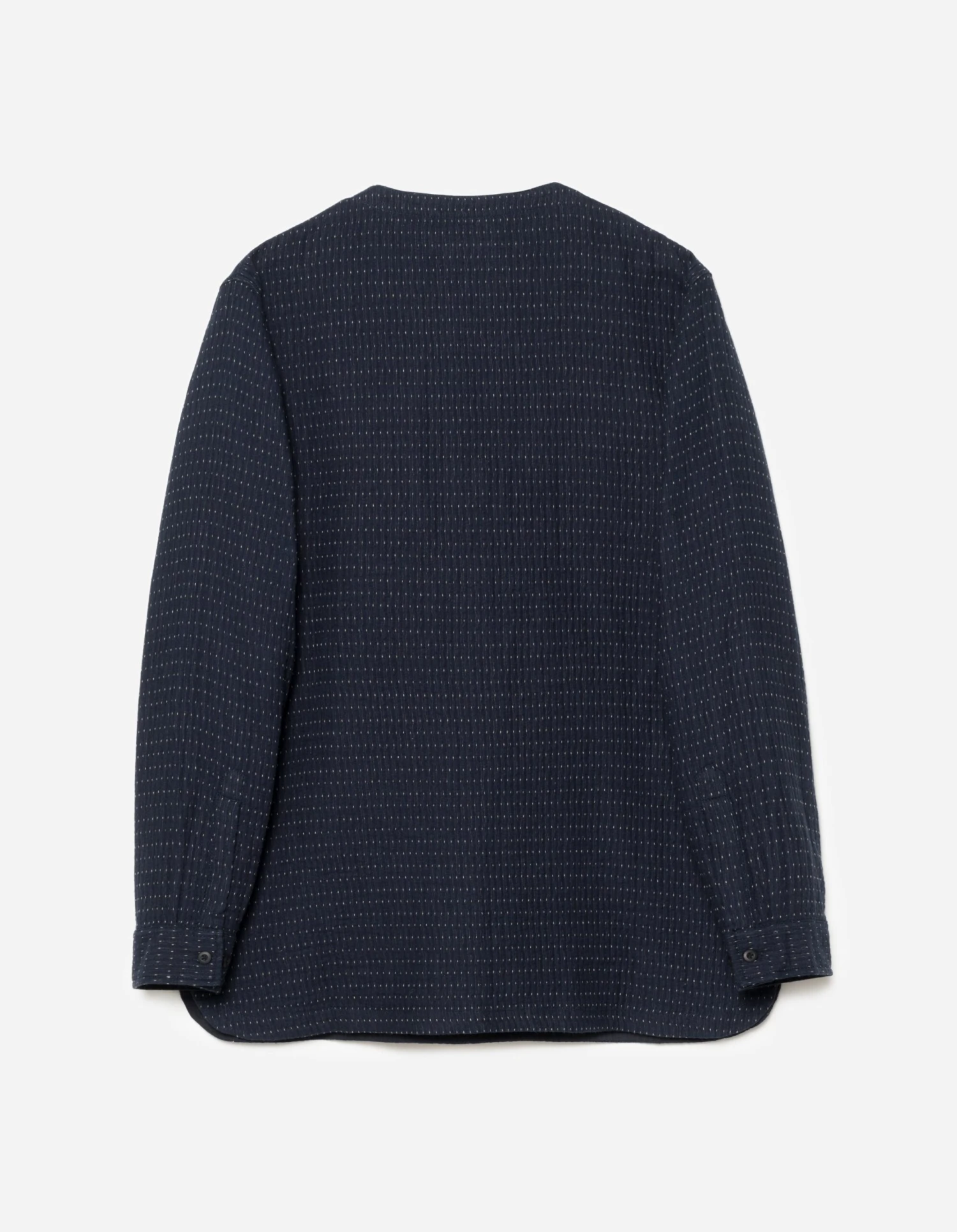 Maharishi 5132 Noragi Cargo Kurta Shirt Indigo 6 Maharishi 5132 Noragi Cargo Kurta Shirt Indigo - Image 6