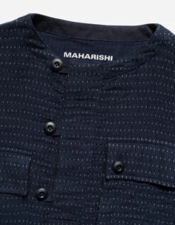 Maharishi 5132 Noragi Cargo Kurta Shirt Indigo 17 Maharishi 5132 Noragi Cargo Kurta Shirt Indigo -Maharishi Shop ss24 5132 indigo 30