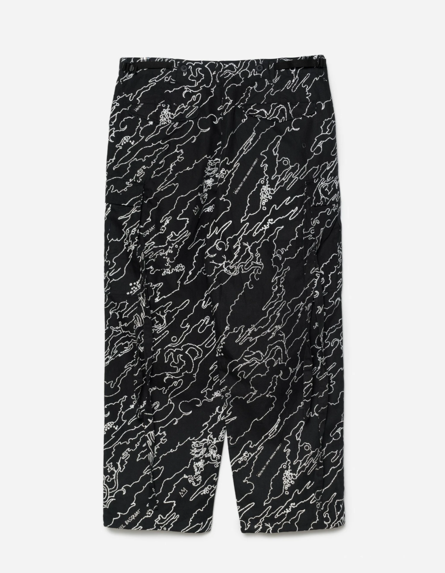 Maharishi 5136 Maha Basquiat M65 Cargo Pants Black 7 Maharishi 5136 Maha Basquiat M65 Cargo Pants Black - Image 7