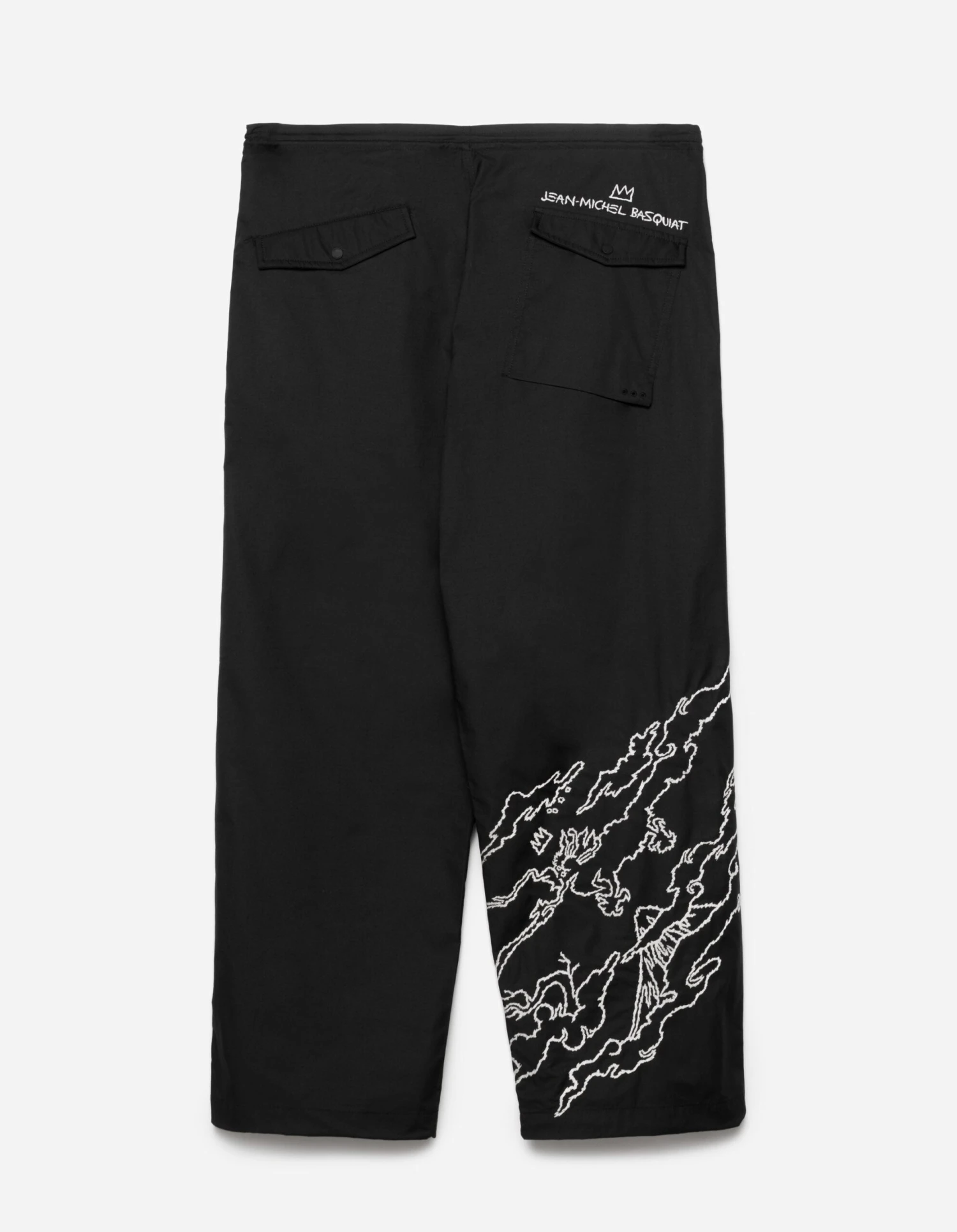 Maharishi 5137 Maha Basquiat Camo Loose Snopants® Black 1 Maharishi 5137 Maha Basquiat Camo Loose Snopants® Black