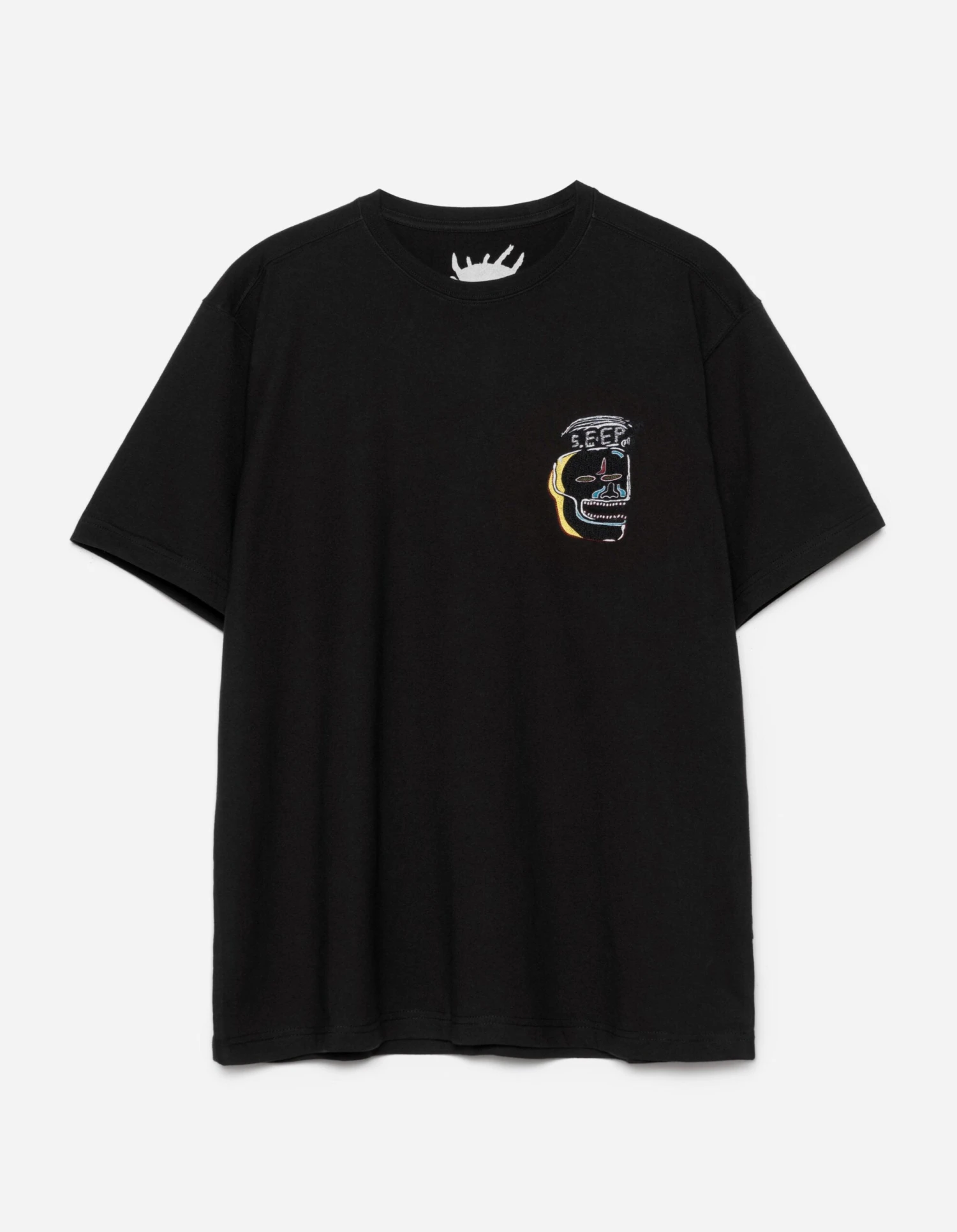 Maharishi 5141 Maha Basquiat 5.EEP T-Shirt Black 1 Maharishi 5141 Maha Basquiat 5.EEP T-Shirt Black