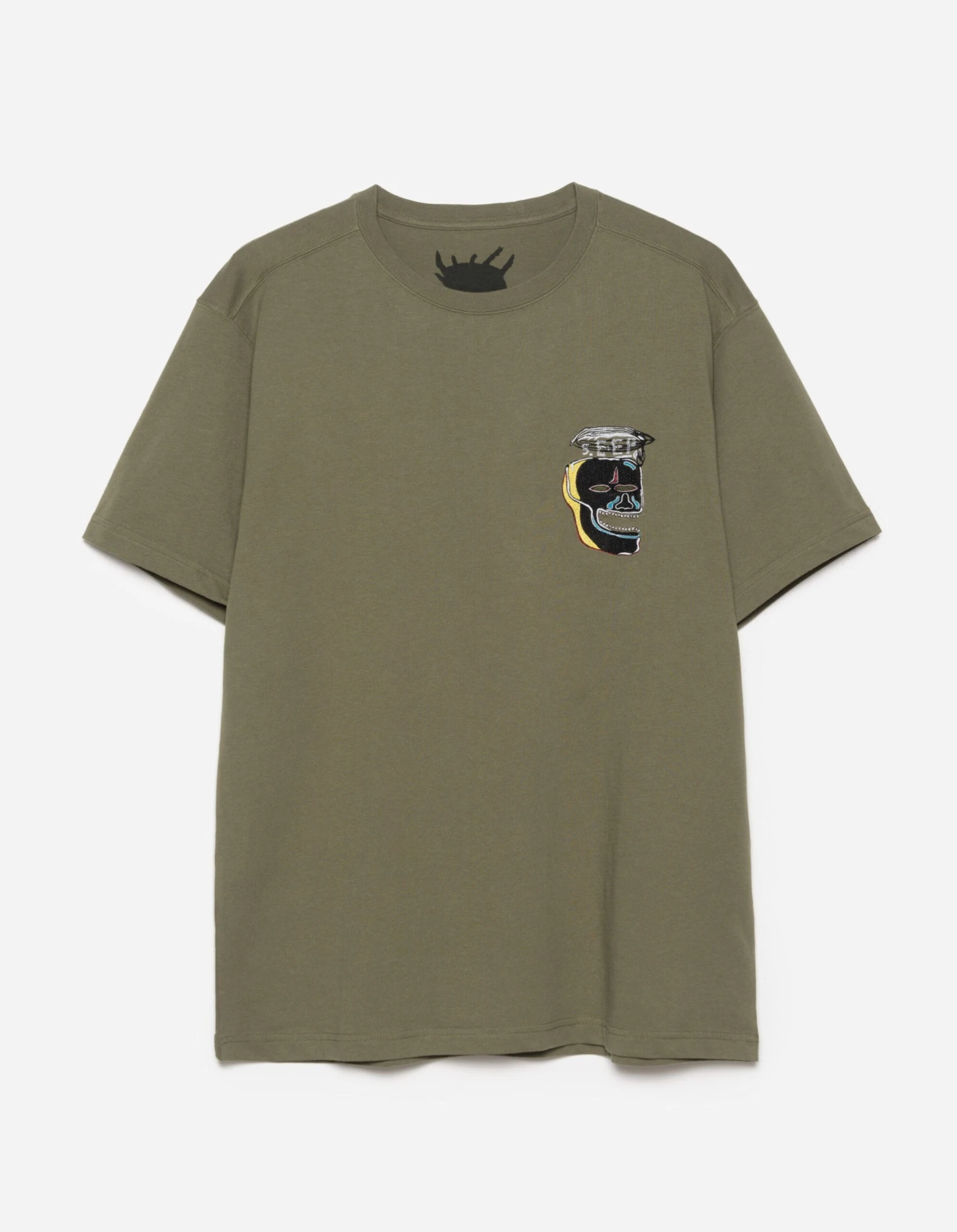 Maharishi 5141 Maha Basquiat 5.EEP T-Shirt Olive-OG-107F 1 Maharishi 5141 Maha Basquiat 5.EEP T-Shirt Olive-OG-107F