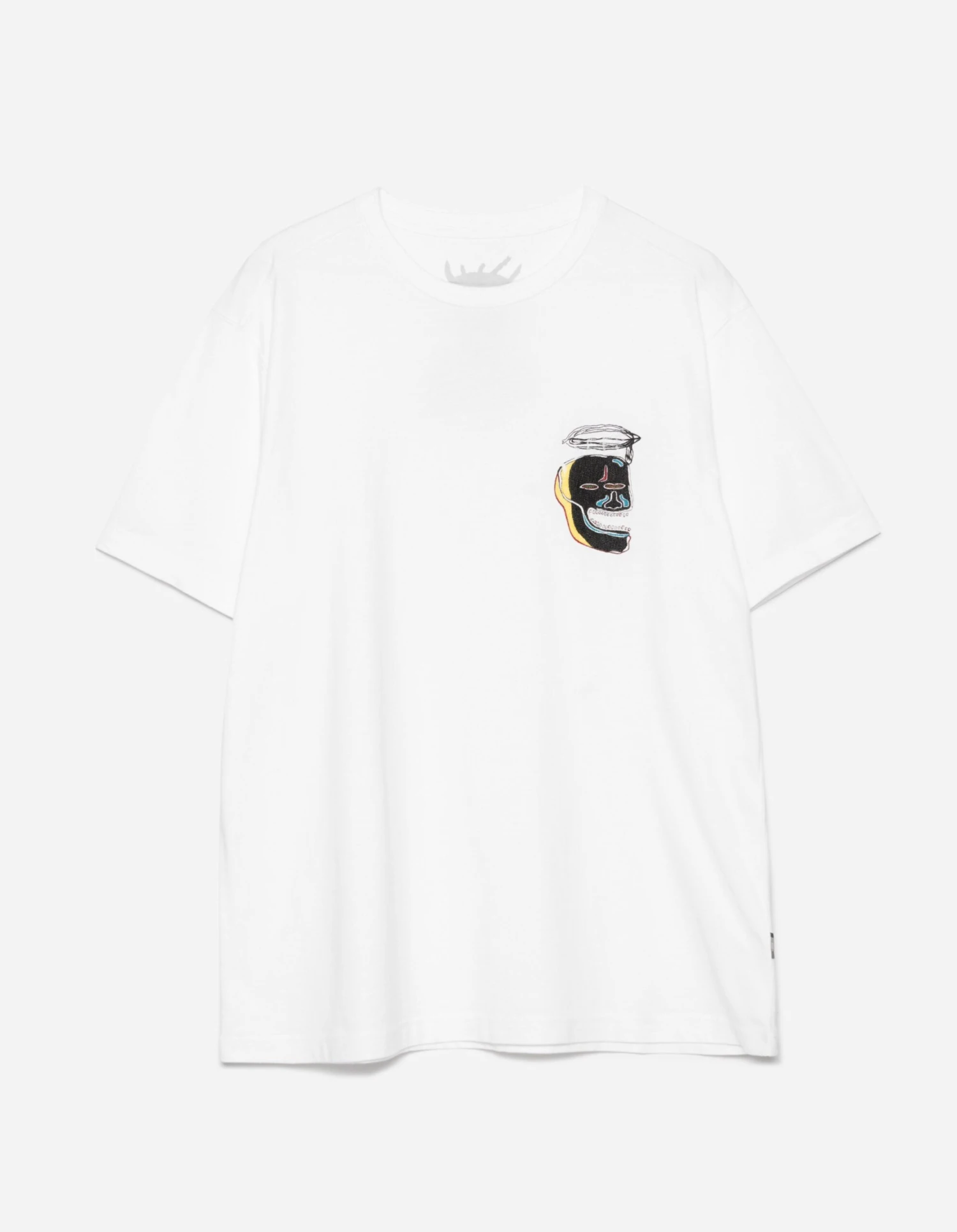 Maharishi 5141 Maha Basquiat 5.EEP T-Shirt White 1 Maharishi 5141 Maha Basquiat 5.EEP T-Shirt White