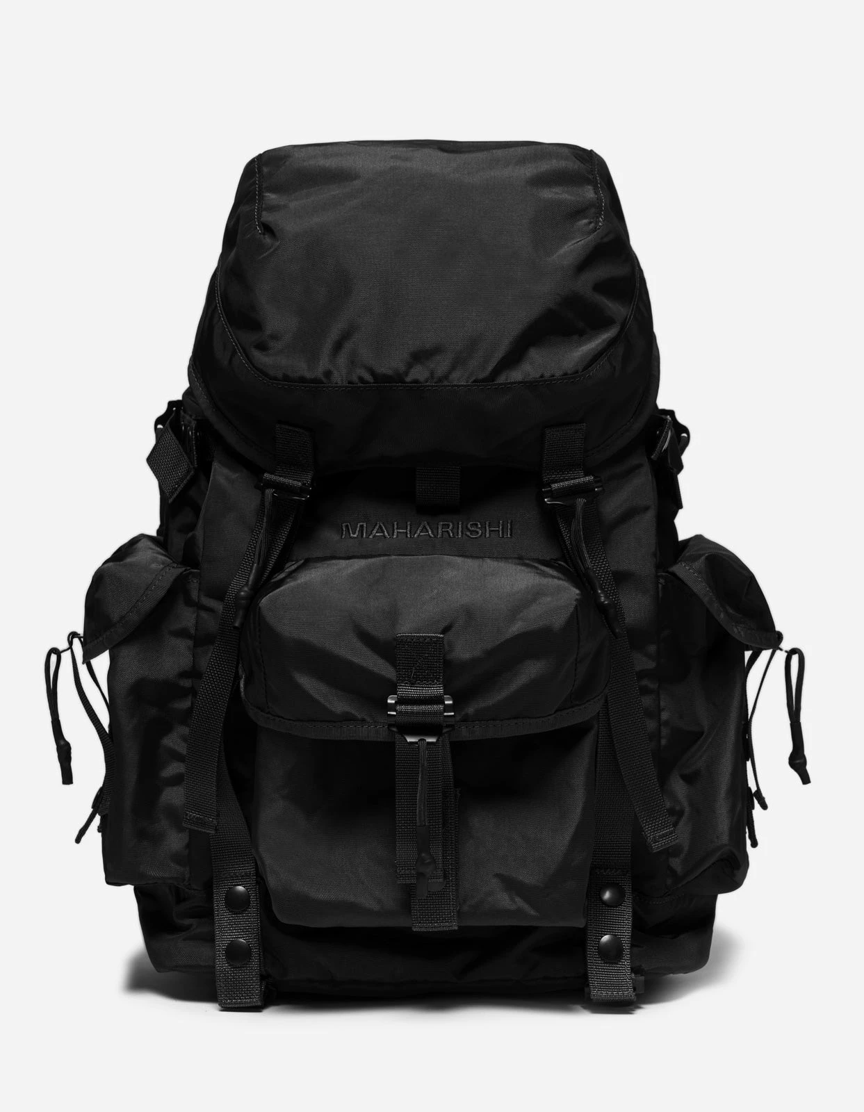 Maharishi 1114 Maha M.A.L.I.C.E. Backpack Black 1 Maharishi 1114 Maha M.A.L.I.C.E. Backpack Black