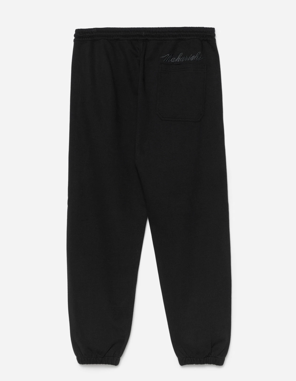 4623 Maharishi Organic Sweatpants Black 2 4623 Maharishi Organic Sweatpants Black - Image 2